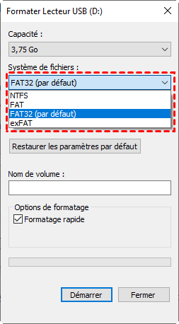 formater fat32