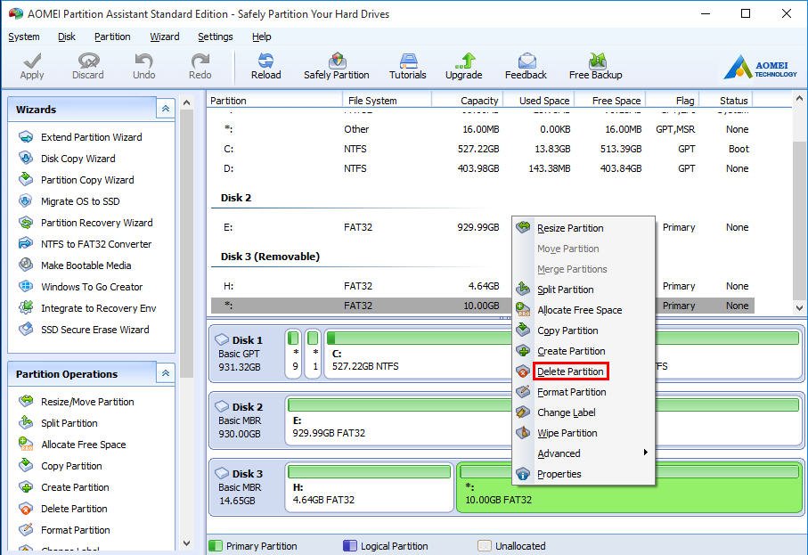How to Remove Partition on Micro SD Card Successfully?