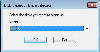 Select C Drive