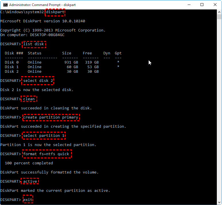 how To Run Boot Disk Using Command Prompt