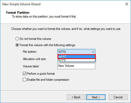 external hard drive formatting tool