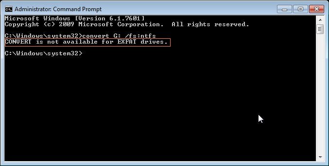 How To Convert Exfat To Ntfs Using Cmd In Windows