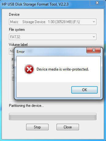 Fix HP USB Format Failed Format Device Accordingly