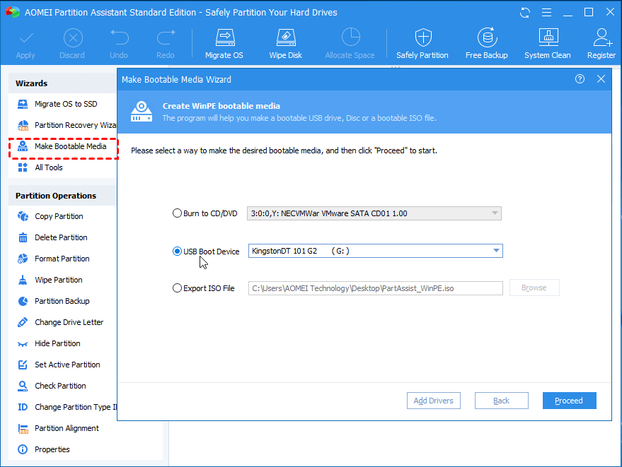 bootable usb format tool