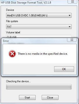 Fix HP USB Format Failed Format Device Accordingly