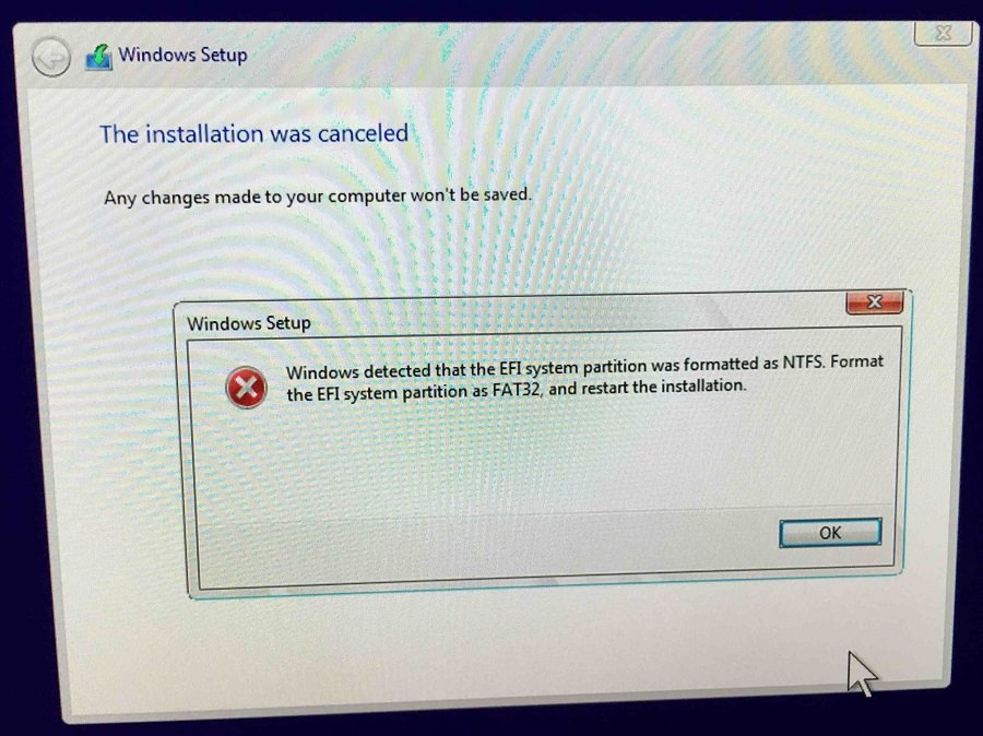 Quick Fix Windows Detected That The Efi System Partition Was