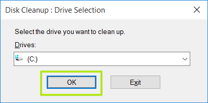 Select Drive C