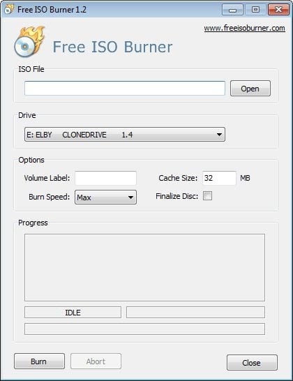 Free ISO Burner