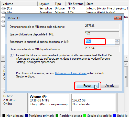 Snap3 Gestione disco Snap3 Gestione disco