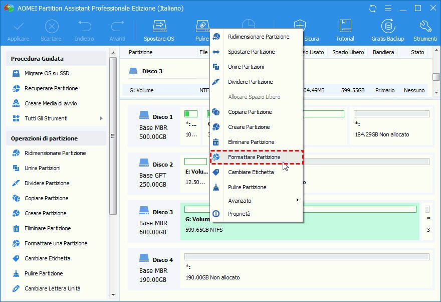 Format Partition Format Partition