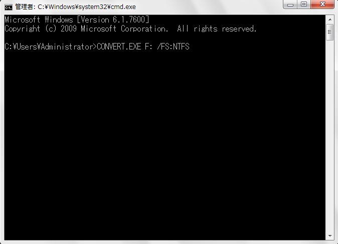 Convert.exe with Command Line Prompt