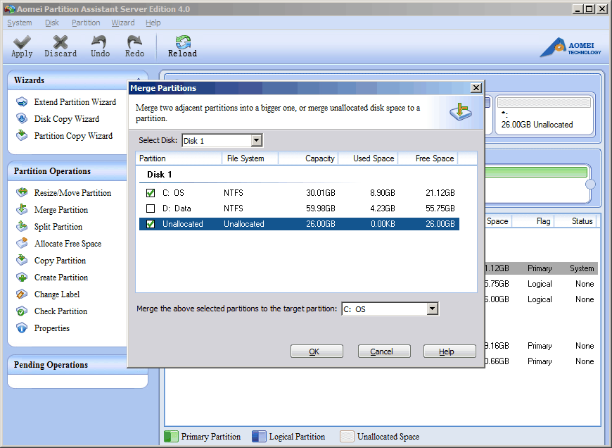 merge-unallocated-space-to-c-drive