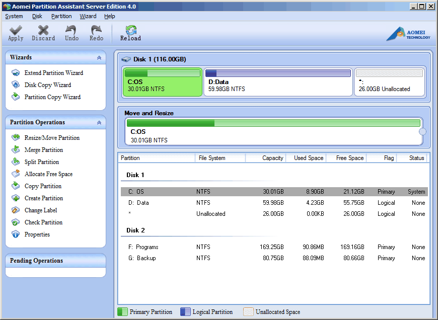 partition-assistant-server