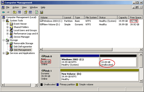 Virtual Disk New Size