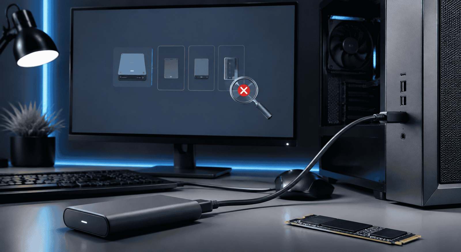 Interne und externe SSD werden an einem Windows-PC nicht erkannt