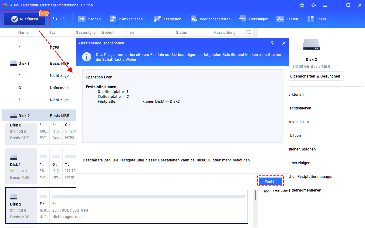 Ausführen Ausführen