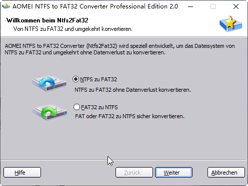 Ntfs2Fat32