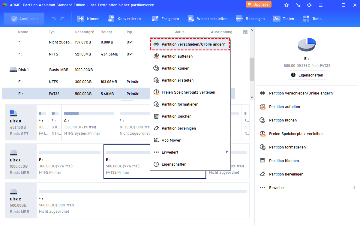 Kostenlose Partition Magic 64Bit für Windows 11, 10, 8, 7