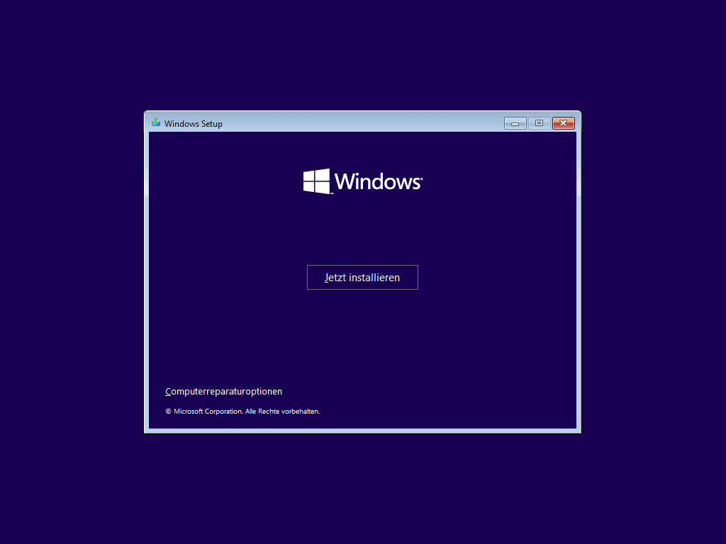 Windows 11 Jetzt installieren