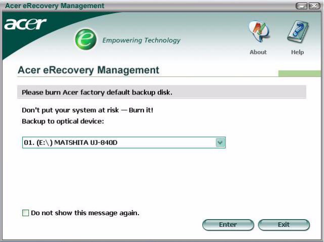 acer recovery management download windows 8.1