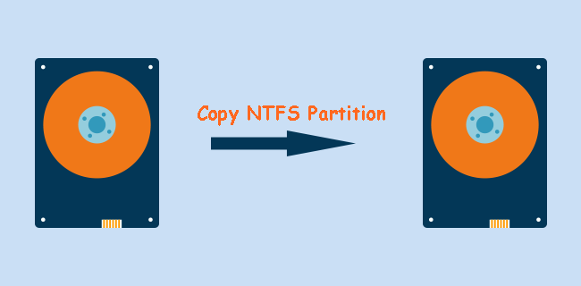 Copy NTFS Partition