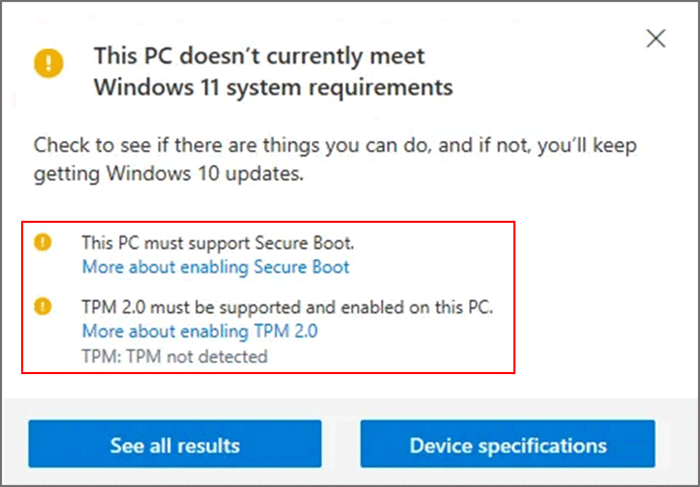 Windows 11 Download Without TPM 2.0 & Run Windows 11 Without TPM - EaseUS