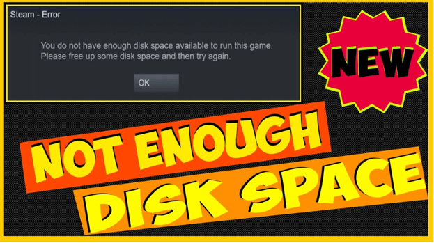 steam error you don have enough disk space