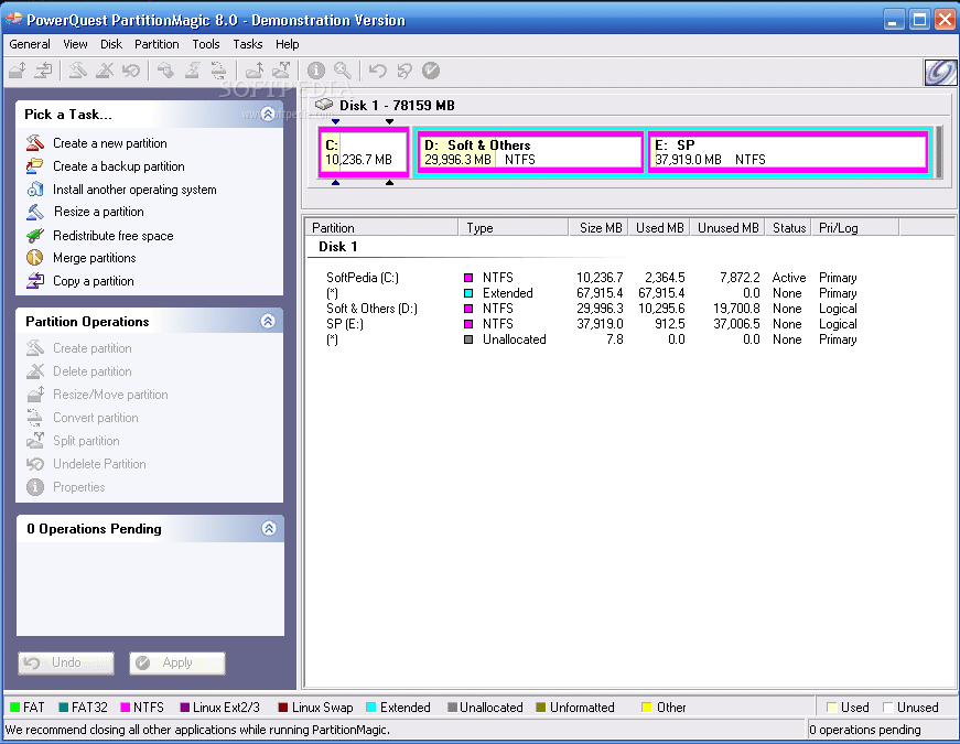 uruchamianie programu Partition Magic z programem Norton Antivirus