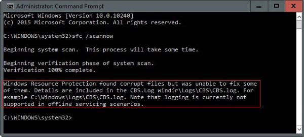 [Solved] Windows Resource Protection Found Corrupt Files but Was Unable ...