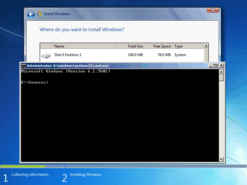 Open Command Prompt