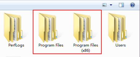 Program Files Ordner