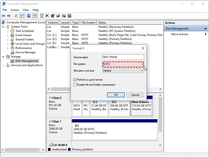 Samsung Format Tool in Windows 8, 7