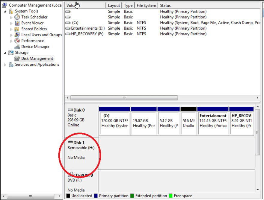 insulto Duplicación Diez 7 Solutions: USB No Media Fix in Windows 7, 8, 10, 11