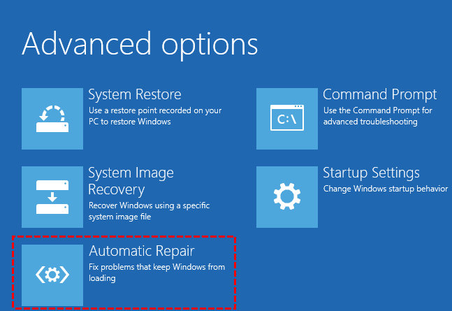 Automatic repair Windows 11