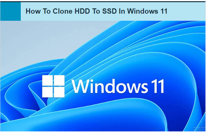 Bandit Vænne sig til Tilslutte Freeware: Clone HDD to SSD in Windows 11 and Boot from It