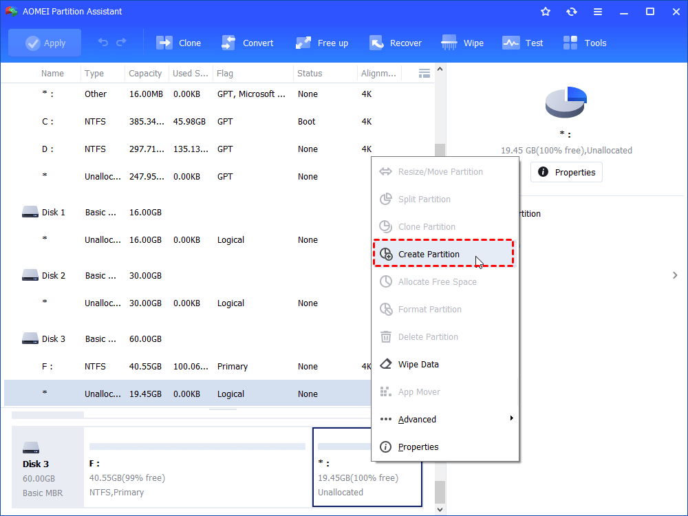 hp_tools partition full