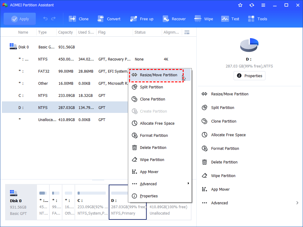 instaling AOMEI Data Recovery Pro for Windows 3.6.0