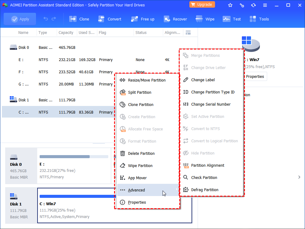 Partition manager