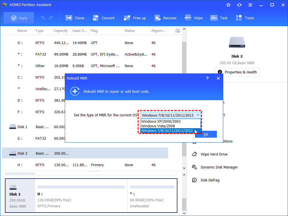 Download Acronis Disk Director Free Alternative Aomei Partition Assistant