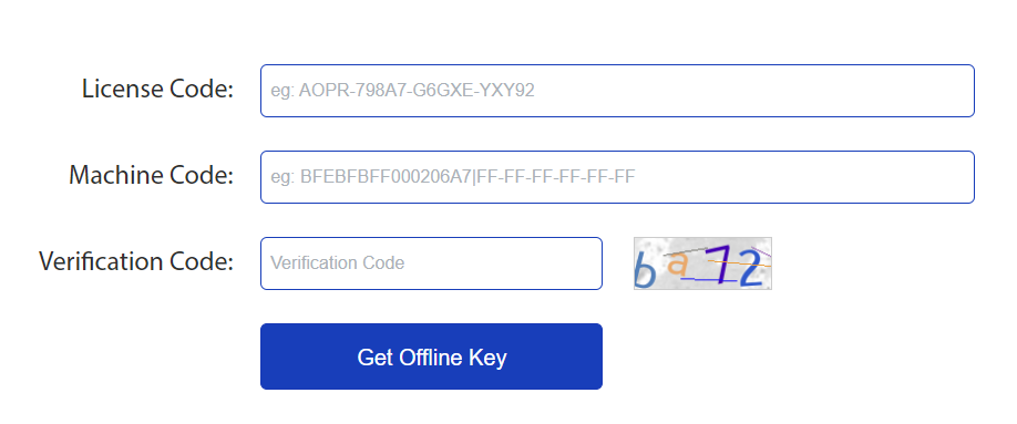 Get Offline Key