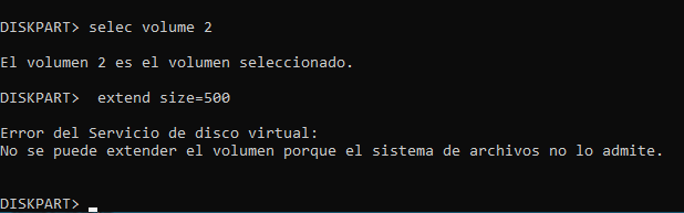 error del servicio de disco virtual error del servicio de disco virtual
