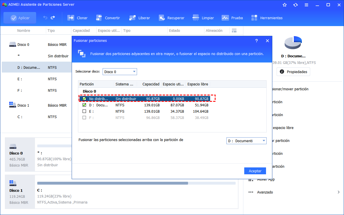 espacio no distribuido espacio no distribuido
