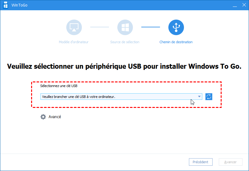 Select Windows ISO File