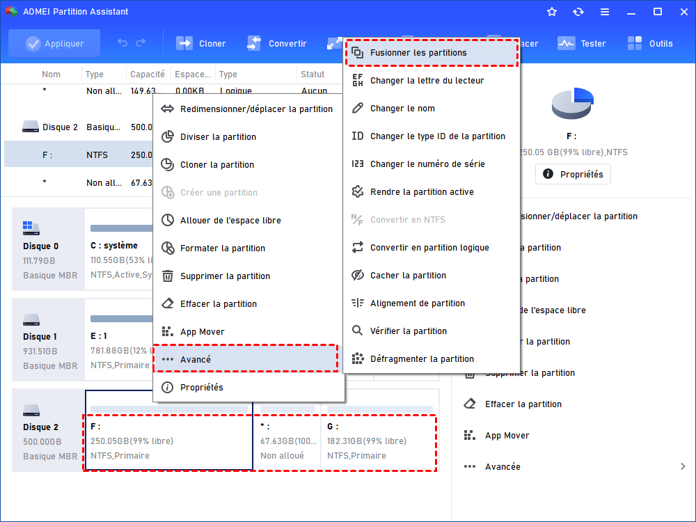 Fusionner sans formater