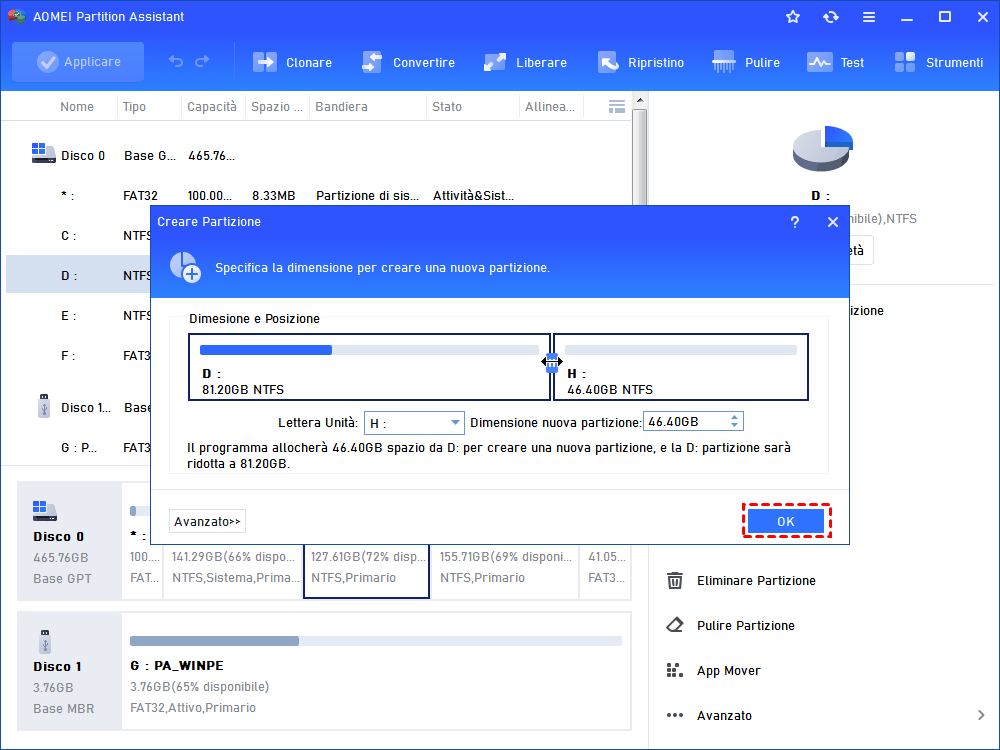 Create Partition Settings 1 Pro 5
