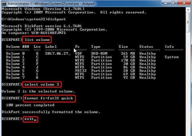 jak przekonwertować fat32, aby móc korzystać z NTFS w systemie Windows 7