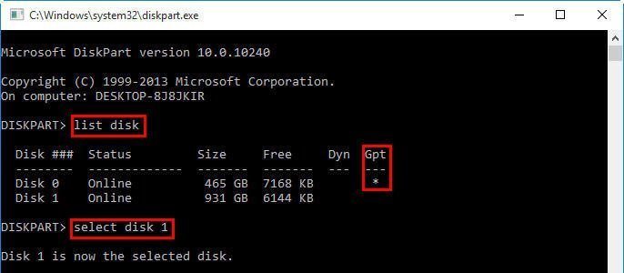 How To Use Diskpart Commands In Windows 10