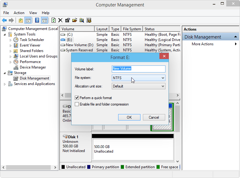 free windows 10 disk formatting utility